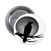 corbeau de clair de lune pin's
