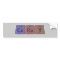 Corey en tant que yttrium de rhénium de cobalt autocollants pour voiture