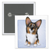 Corgi 1 de Gallois Badges