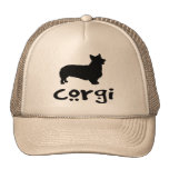 Corgi avec le texte frais casquette de camionneur