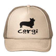 Corgi avec le texte frais casquette de camionneur