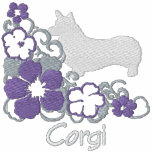 Corgi pourpre de Gallois de Pembroke de ketmie Sweat-shirt À Capuche