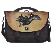 Corneille noire sacs ordinateur portable