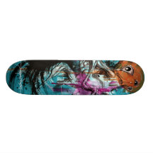 Corps d'Alex Pardee "Stoomach " Plateaux De Skate
