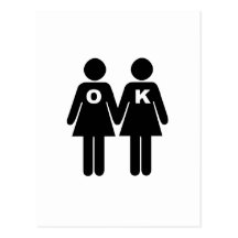 CORRECT POUR ÊTRE GAIE (lesbienne) Carte Postale