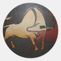 Corrida 1 adhésif rond