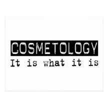 Cosmétologie il est cartes postales