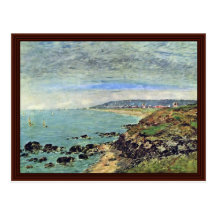 Côte atlantique chez Bénerville par Boudin Eugène Carte Postale