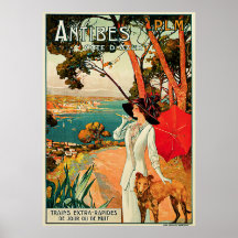 ~ Cote d'Azur d'Antibes Poster