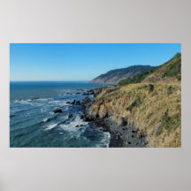 Côte de la Californie du nord Posters