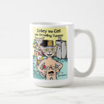 Cotey la tasse de café de chat ou de chocolat chau