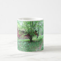 Cottage in the woods mug