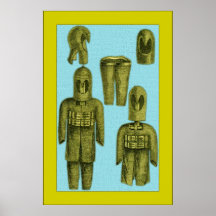 Cotte de maille médiévale affiches