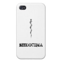 Couche pour iPhone avec symbole de la Médecine élé Étui iPhone 4