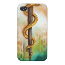 Couche pour iPhone symbole de la Médecine iPhone 4 Case
