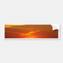 Coucher du soleil adhésif pour voiture