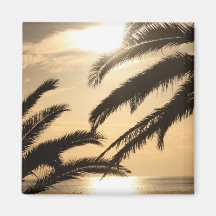 Coucher du soleil aimants