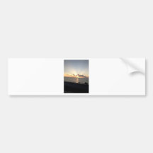 Coucher du soleil au crépuscule adhésifs pour voiture