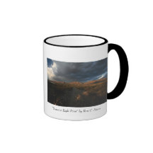 "Coucher du soleil au point d'Eagle " Tasses À Café