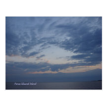 Coucher du soleil chez Linkletter, carte postale d