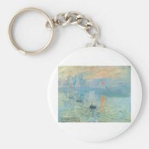 Coucher du soleil - Claude Monet Porte-clés