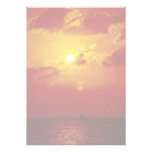Coucher du soleil, Cozumel, Mexique Invitation