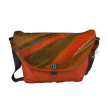 Coucher du soleil dans un sac - sac messenger à Ri Besace