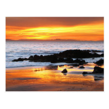 Coucher du soleil de Catalina Carte Postale