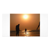 Coucher du soleil de Goa Photocartes
