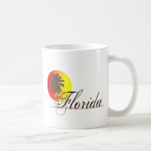 Coucher du soleil de la Floride Tasse
