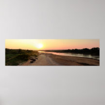 Coucher du soleil de la rivière Cimarron, juin 201 Posters