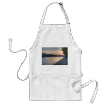 Coucher du soleil de la Seine Tabliers