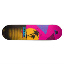 Coucher du soleil de Novmbr Skateboards Personnalisés
