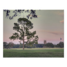Coucher du soleil de parc d'Audubon Art Photographique