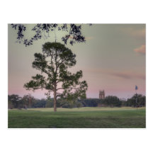 Coucher du soleil de parc d'Audubon Carte Postale