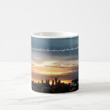 Coucher du soleil de Philadelphie Tasse