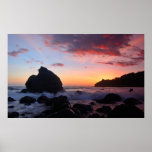 Coucher du soleil de plage de Muir Posters