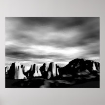 Coucher du soleil de Prarie Affiches