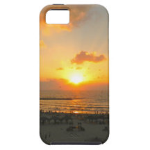 Coucher du soleil de Tel Aviv Coque Case-Mate iPhone 5