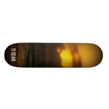 Coucher du soleil de vitesse de D Skateboards