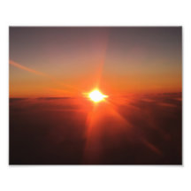Coucher du soleil des avions de vol photographe