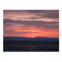 Coucher du soleil d'IMG_1034 Alaska Carte Postale