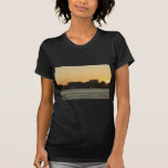 coucher du soleil du fleuve Hudson T-shirts