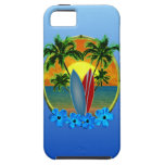Coucher du soleil et planches de surf coque Case-Mate iPhone 5