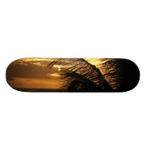 "Coucher du soleil foncé " Planche À Roulette