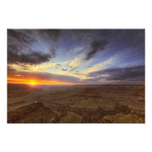 Coucher du soleil, jante du sud du canyon grand, g photographies