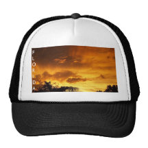 coucher du soleil, la Floride Casquette