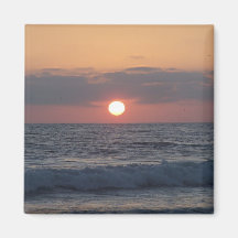 coucher du soleil magnets pour réfrigérateur