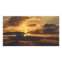 Coucher du soleil photos sur toile