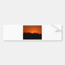 coucher du soleil vibrant adhésif pour voiture